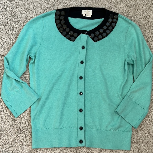Kate Spade Jeweled Cardigan, Small - Picture 2 of 13